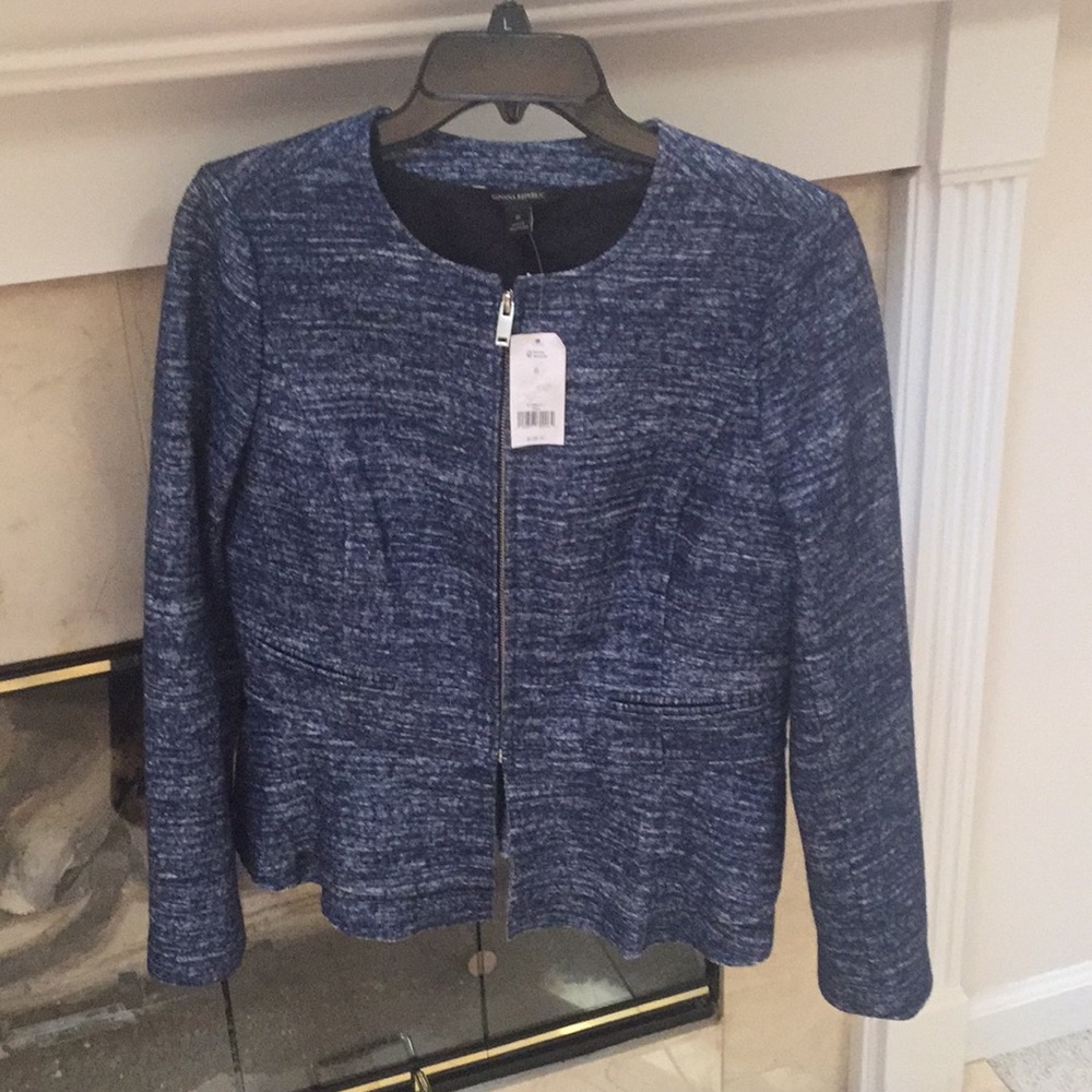 Banana Republic peplum blazer! NWT!